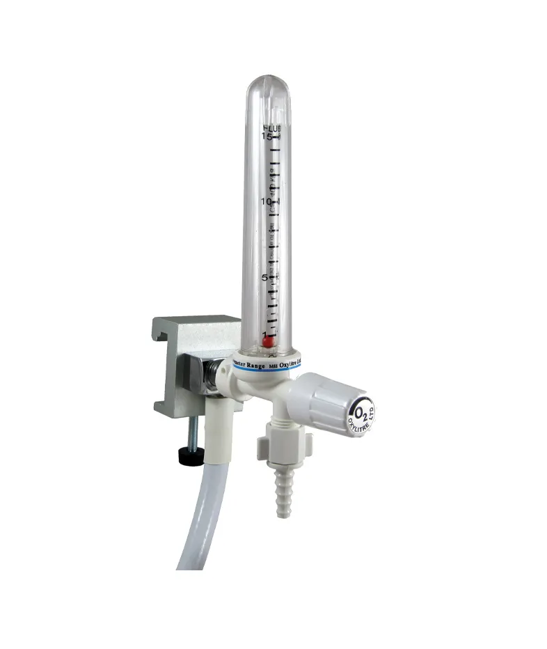 F2630 Compact Single Flowmeter Oxygen 0-15Lpm Universal Rail Mounted