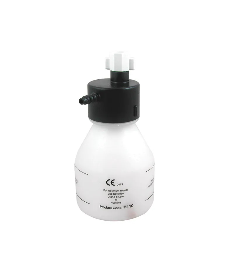 H110 Humidifier (Bubble Type) Autoclavable 250ml Bottle MRI Safe