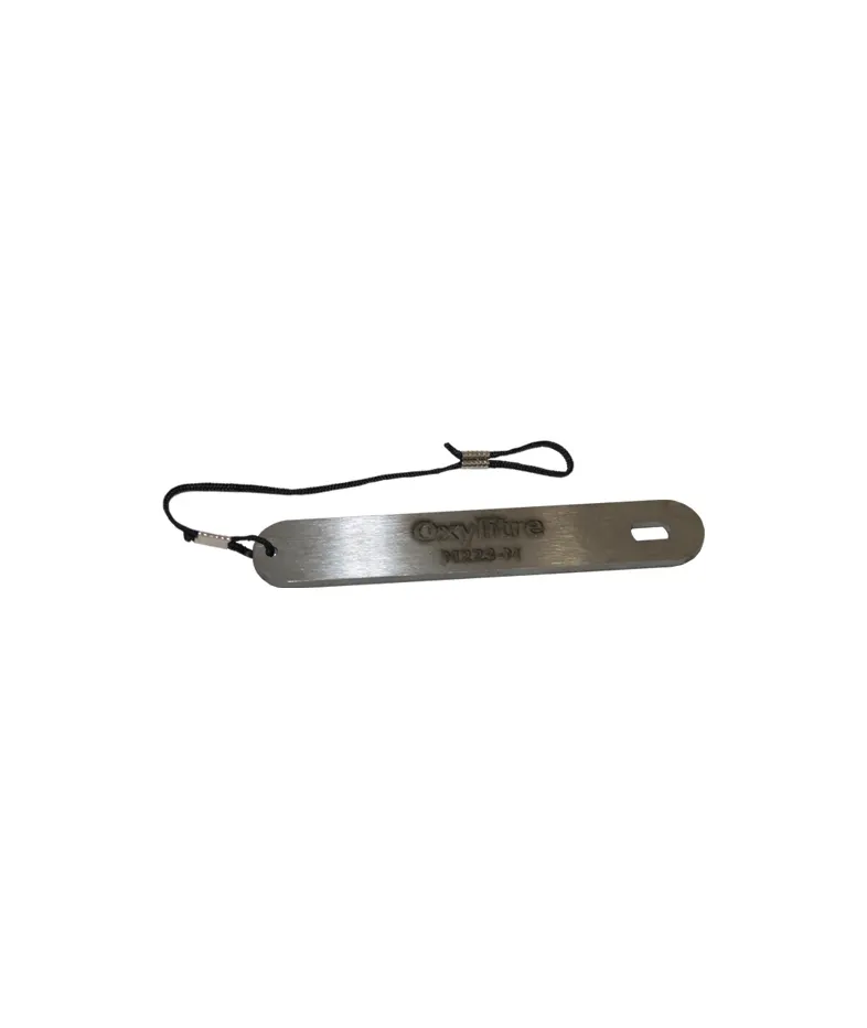 M223-MC Pin-Index Flat Key & Cord (Metal)