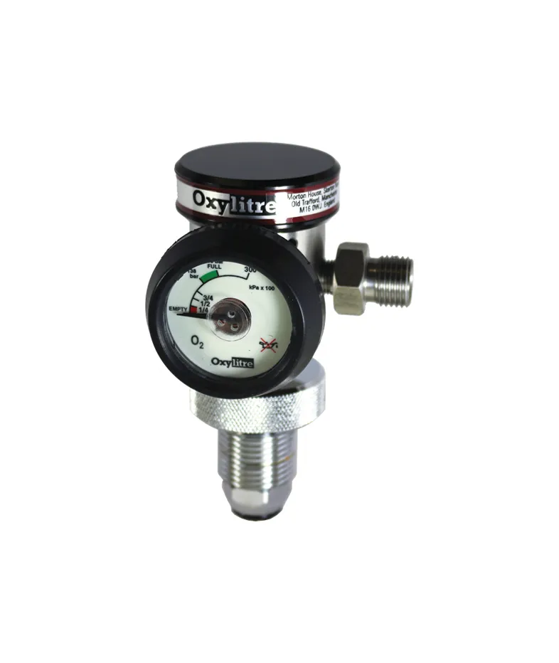 Compact Medical Gas Pressure Regulators: 3/8 BSP Male Outlet