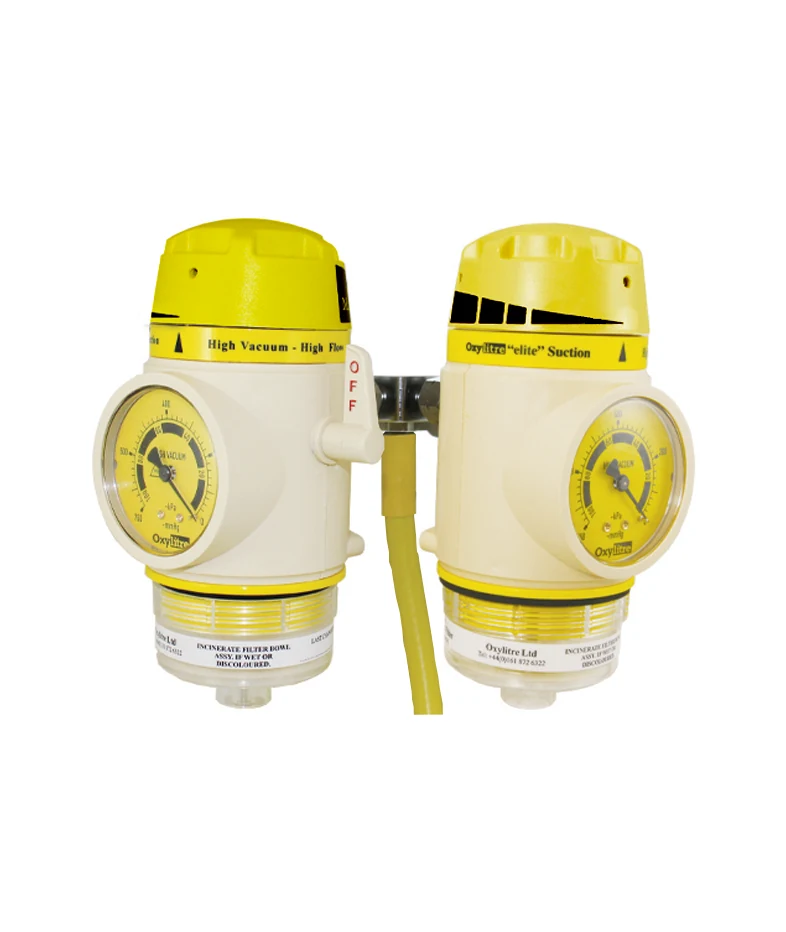 'elite' Twin Pipeline Suction Controller Remote Fittings