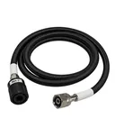 AH204 Hose Assy MA-4, 3m, NIST Nut to S/S Valve