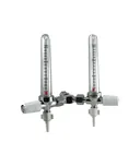 F1602 Standard Twin "Y" Configuration Flowmeters Oxygen 0-15lpm