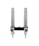 F1602B Standard Twin Back Bar Configuration Flowmeters Oxygen 0-15lpm