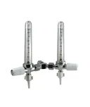 F1622 Standard Twin "Y" Configuration Flowmeters Oxygen 0-4lpm