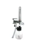 F1630-H Standard Single Flowmeter Rail Mounted Oxygen 0-15lpm with Humidifier Bottle