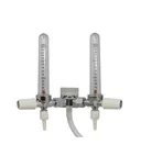 F1632 Standard Twin Flowmeters Oxygen 0-15lpm
