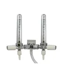 F16324 Standard Twin Flowmeters Oxygen 0-4lpm