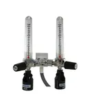F1632A Standard Twin Flowmeters Medical Air 4 Bar 0-15Lpm