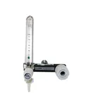F1670L Standard Back Bar Configuration Flowmeter Oxygen 0-4Lpm & Oxygen Self Sealing Valve