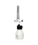 F2601H Compact Single Flowmeter Oxygen 0-15Lpm Complete With Humidifier Bottle