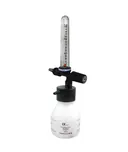 F2611H Compact Single Flowmeter Medical Air 4 Bar 0-15Lpm Complete With Humidifier Bottle