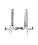 F2622 Compact Twin "Y" Configuration Flowmeters Oxygen 0-4lpm