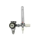 R2400 Compact Regulator & Brass Flowmeter Oxygen 0-15lpm