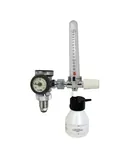 R2400H Compact Regulator & Brass Flowmeter Oxygen 0-15lpm c/w Humidifier Bottle