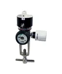 R24055 Compact Select-A-Flow Regulator Pin-Index Oxygen 0-15lpm & Self Sealing Valve