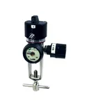 R24255 Compact Select-A-Flow Regulator Pin-Index Air (MA-4) 0-15lpm & Self Sealing Valve